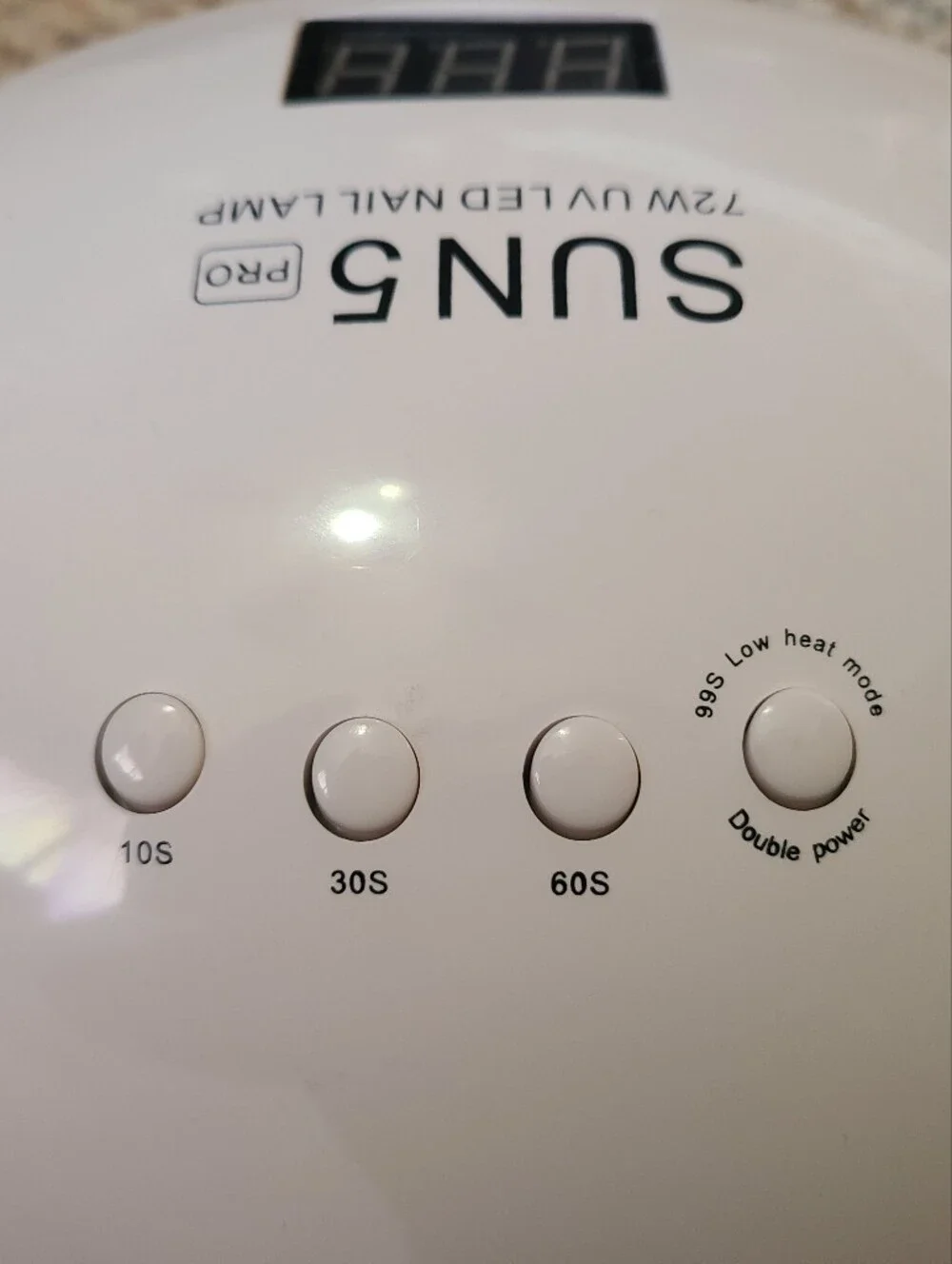 Nail Lamp Sun5 Pro 72W UV lED Nail Lamp